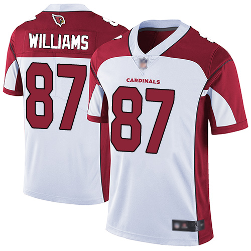 Arizona Cardinals Limited White Men Maxx Williams Road Jersey NFL Football #87 Vapor Untouchable->youth nfl jersey->Youth Jersey